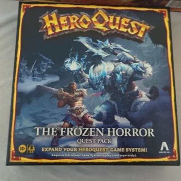 Avalon Hill HeroQuest The Frozen Horror Quest Pack, Dungeon Crawler Game for 14+ - Picture 1 of 7